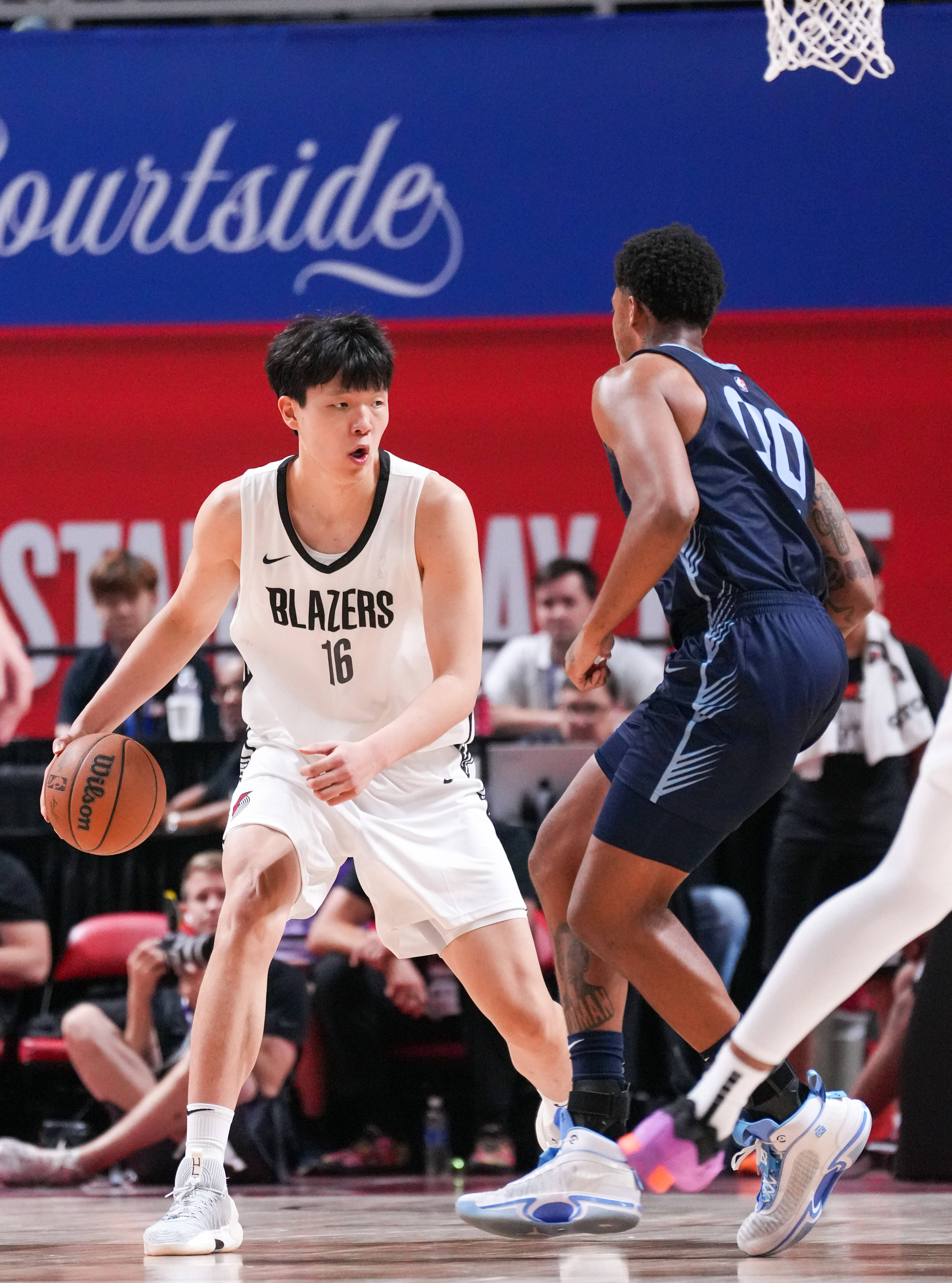 （体育）篮球——NBA夏季联赛：开拓者不敌灰熊