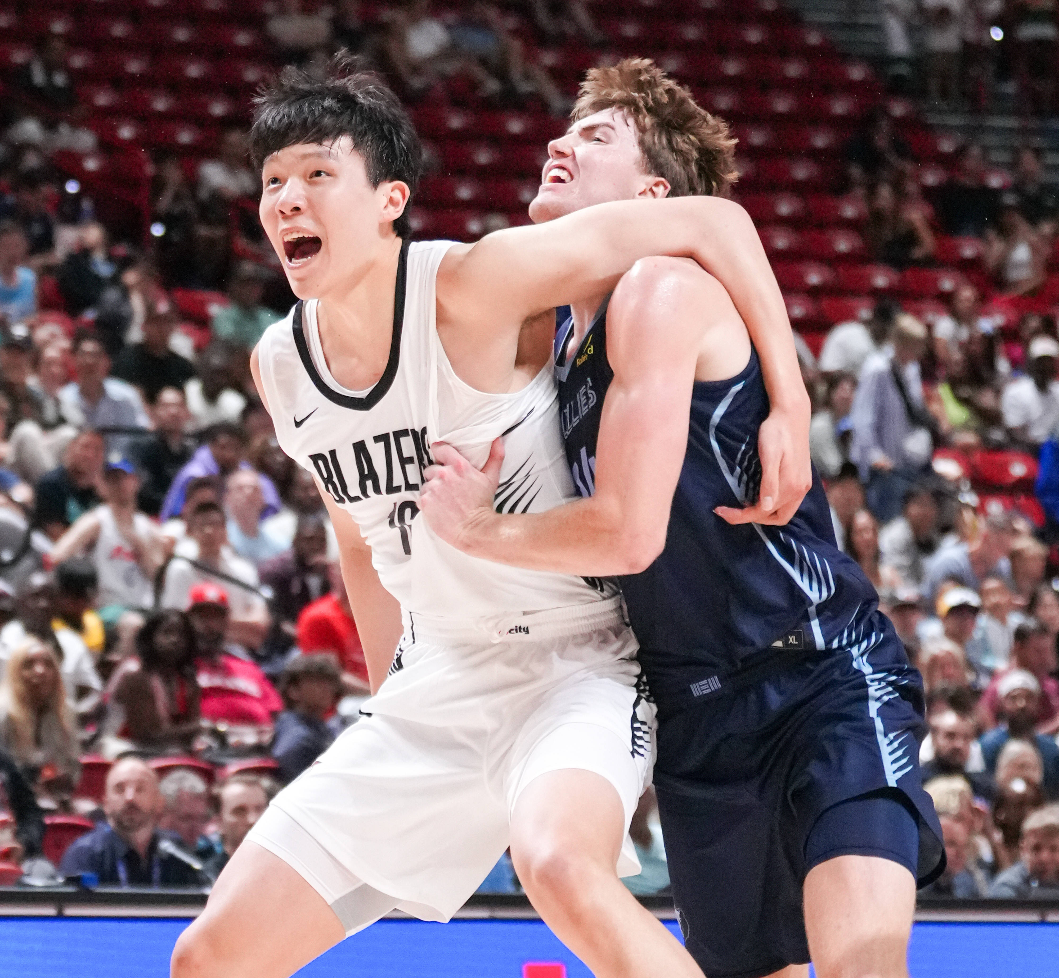 （体育）篮球——NBA夏季联赛：开拓者不敌灰熊