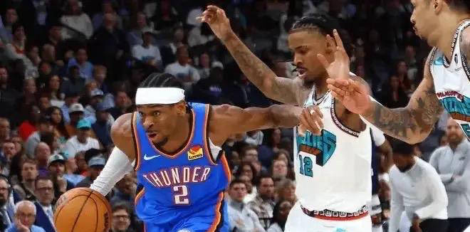 雷霆51分大胜创历史新高，复仇孟菲斯灰熊