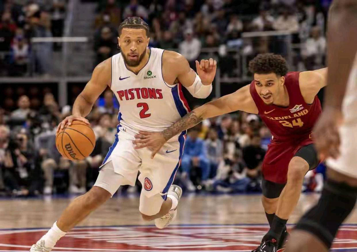 NBA常规赛:克利夫兰骑士116-95轻取底特律活塞,米切尔砍下35分